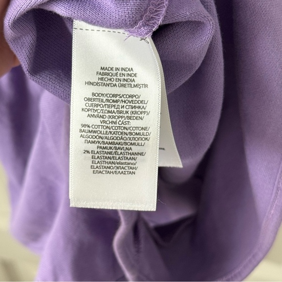 Polo Ralph Lauren girls purple button up romper size medium - Picture 7 of 7